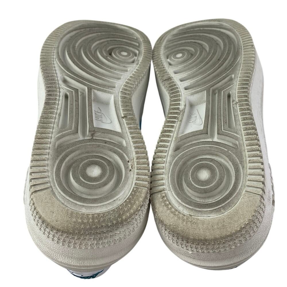 Nike Air Force 1 PLT.AF.ORM Women's White Pastel Low Top Athletic Sneakers 8.5 - Picture 4 of 6